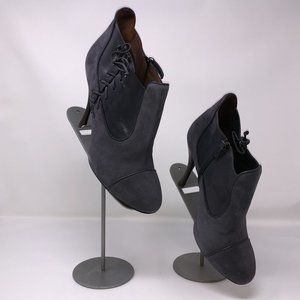 Tabitha Simmons Constance Boot Smoke Suede Grey 10